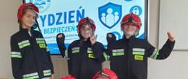 Spotkanie z uczniami SP w ramach akcji prewencji społecznej ""Tydzień Bezpieczeństwa"