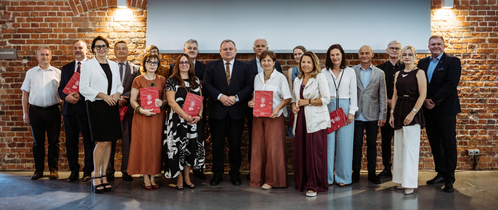Uczestnicy posiedzenia Rady Interesariuszy w Muzeum Górnictwa Węglowego w Zabrzu.