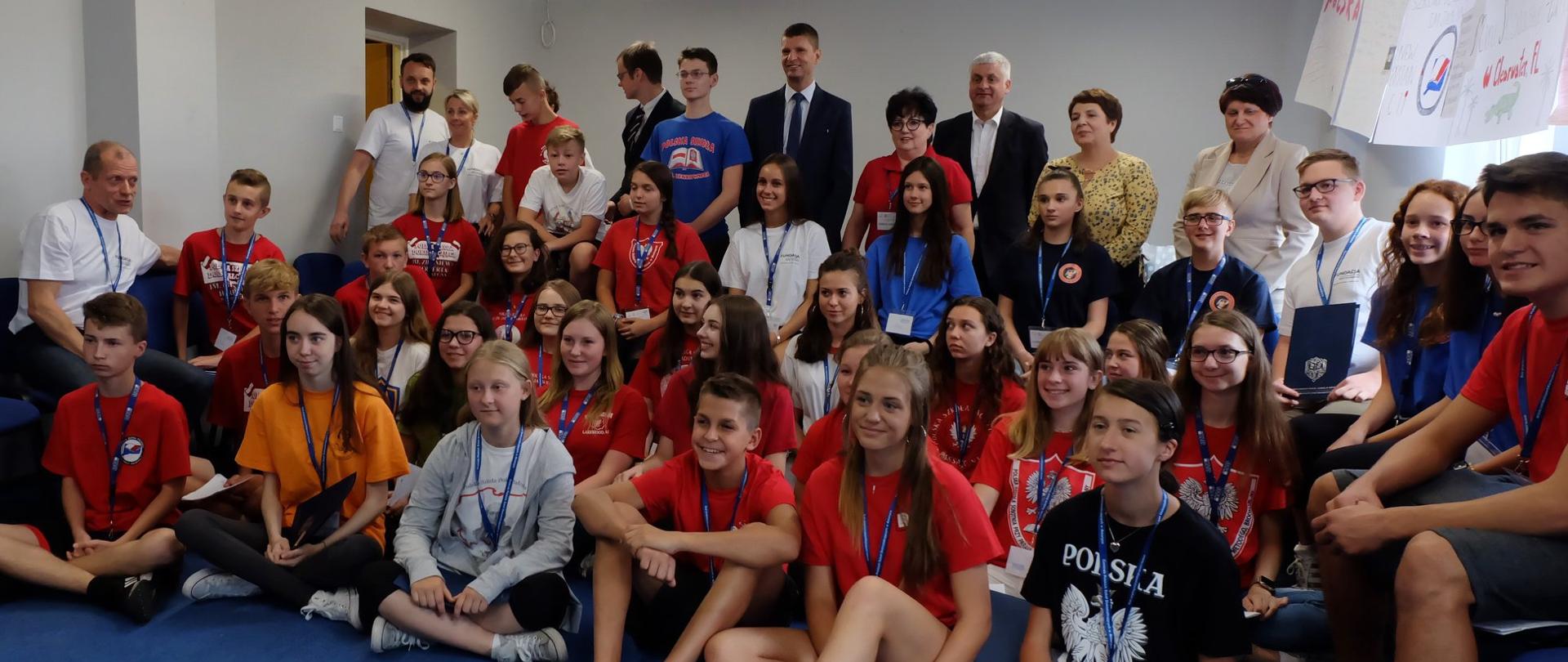 Spotkanie ministra edukacji z młodzieżą polonijną z USA