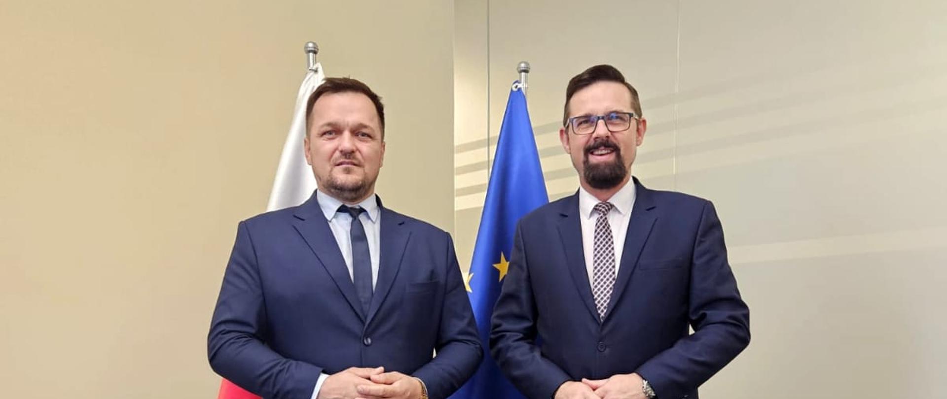 Spotkanie Kierownika delegatury MUW w Płocku z Wójtem gminy Mała Wieś