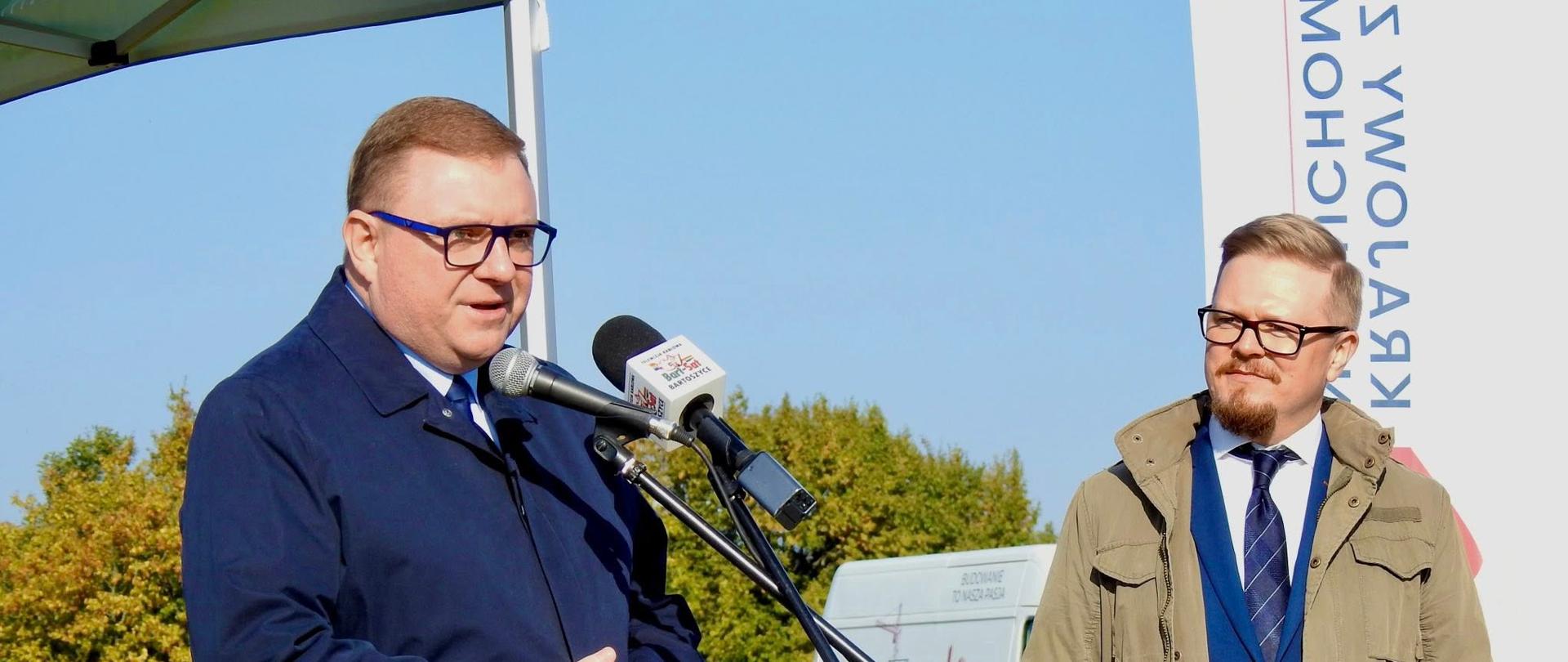 Uroczyste wbicie łopaty Bisztynek