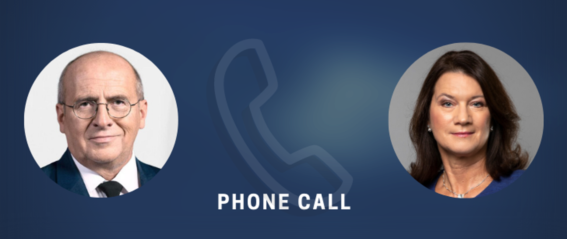 rozmowa ministra Raua z minister Linde 