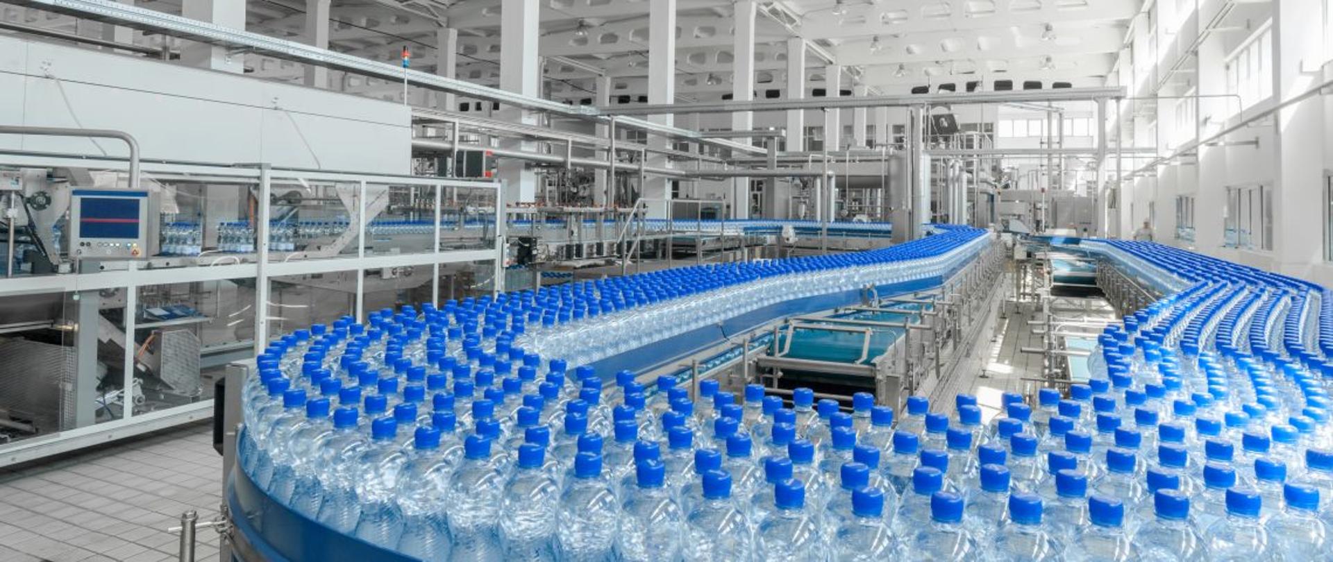 linia produkcyjna naturalnej wody mineralnej