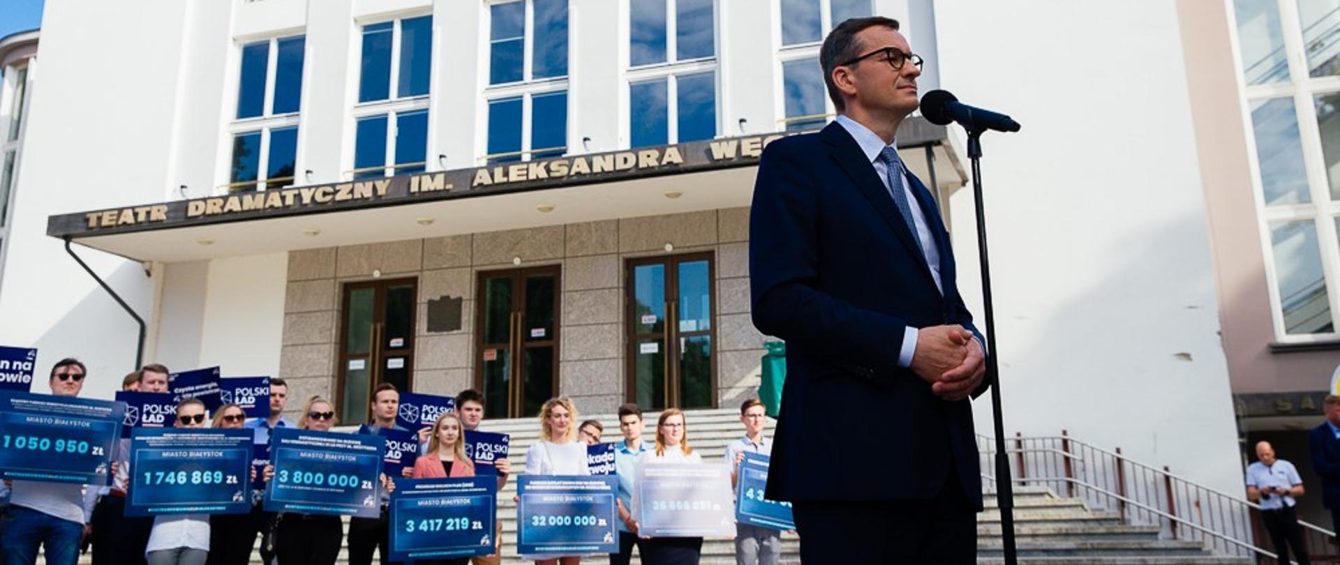 Visit to Aleksander Węgierko Drama Theatre in Białystok.