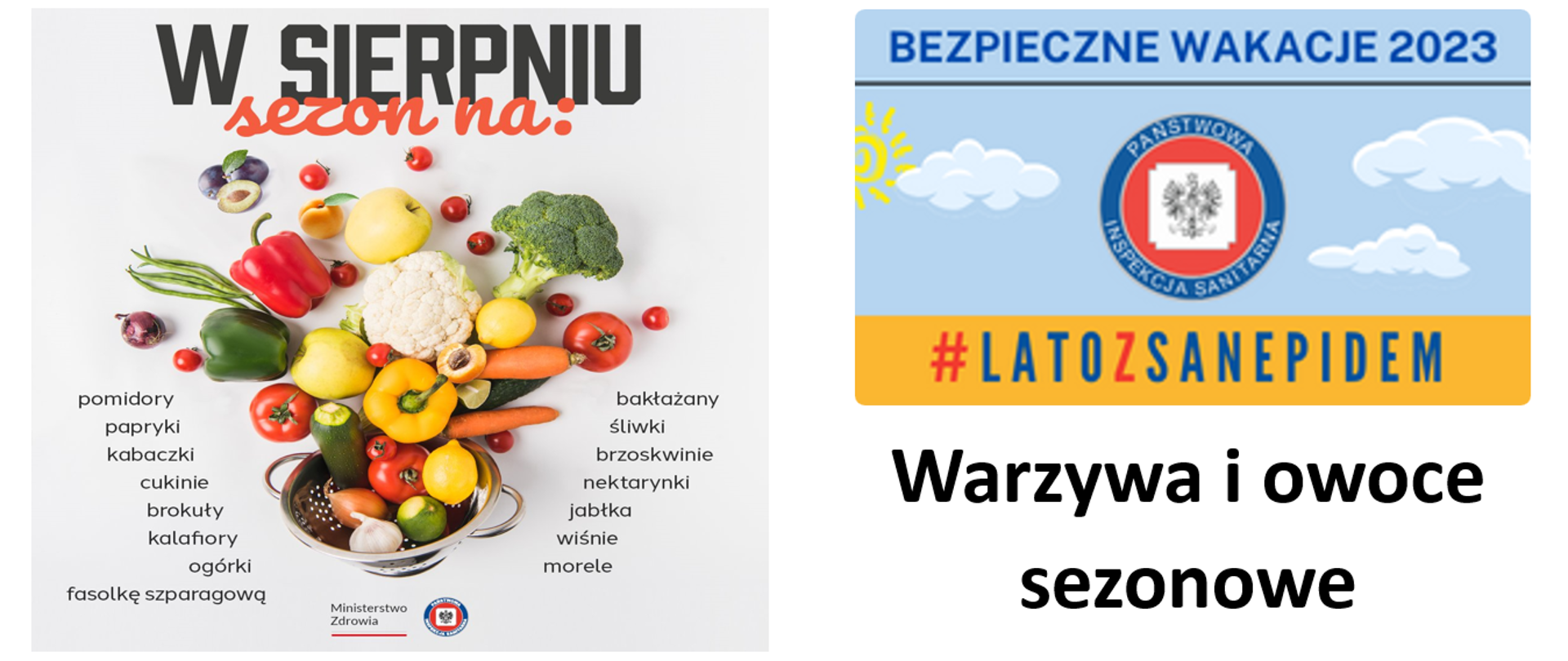 Warzywa i owoce sezonowe