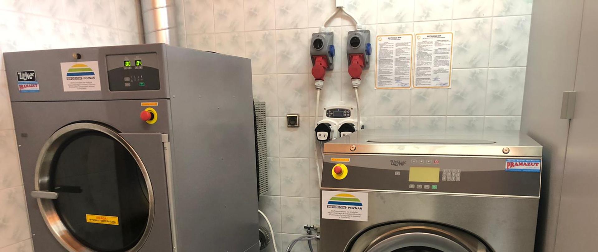 pralnica i suszarka do ubrań specjalnych