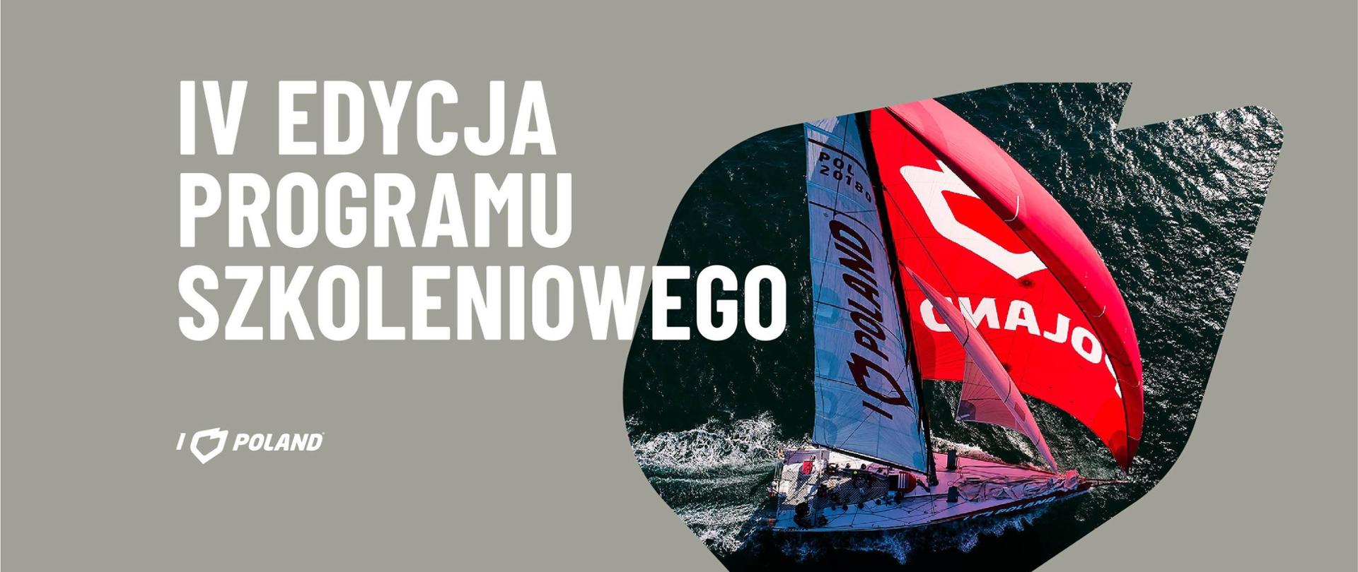 Grafika z napisem: I Love Poland - ruszył nabór do IV edycji Programu Szkoleniowego