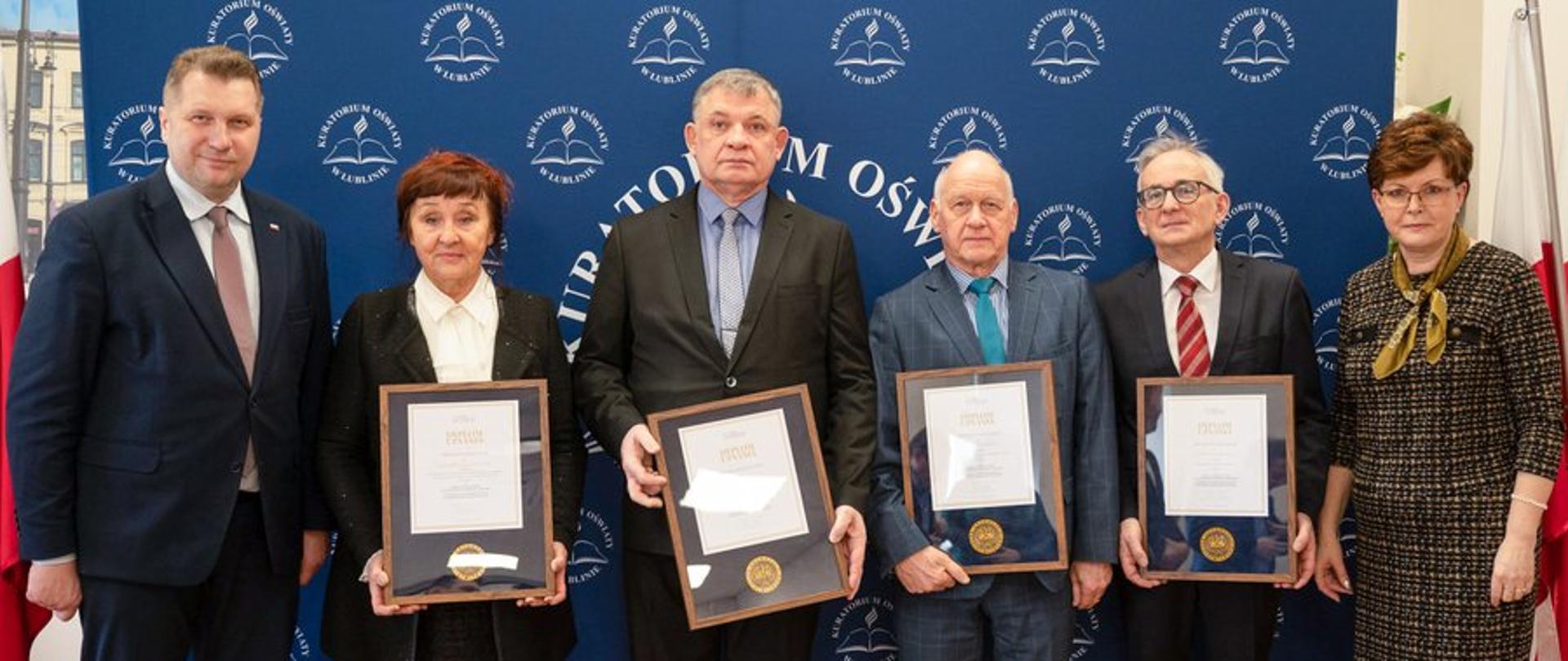 Spotkanie szefa MEiN z emerytowanymi dyrektorami lubelskich szkół 