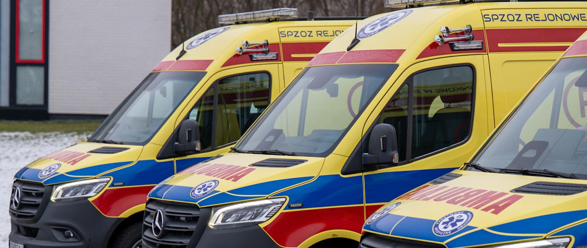 Jedenaście nowoczesnych ambulansów dla pogotowia w Sosnowcu