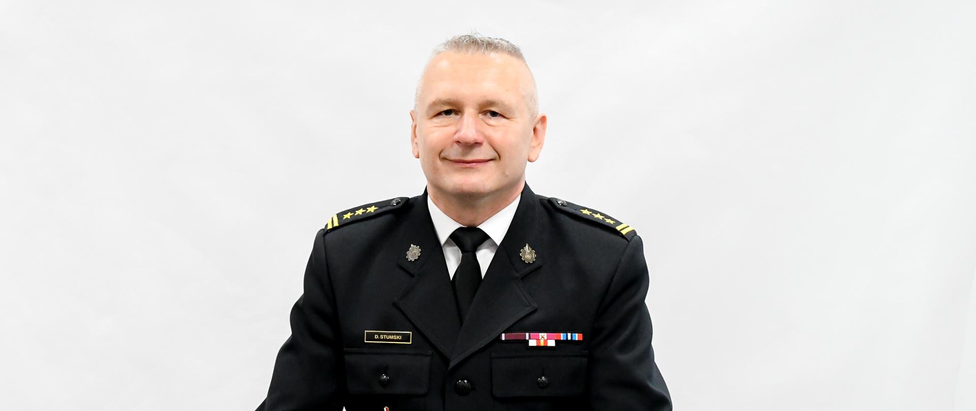 Zastępca mazowieckiego komendanta wojewódzkiego PSP - portret