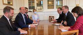 Meeting with Emmanuelem Bonne, top diplomatic adviser to President Emmanuel Macron