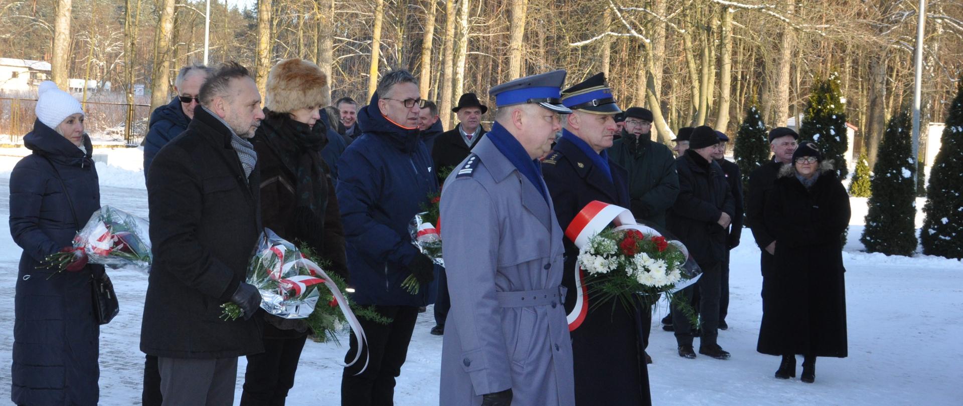 W uroczystości uczestniczył z-ca komendanta powiatowego PSP w Złotowie st. bryg Leszek Wójcik