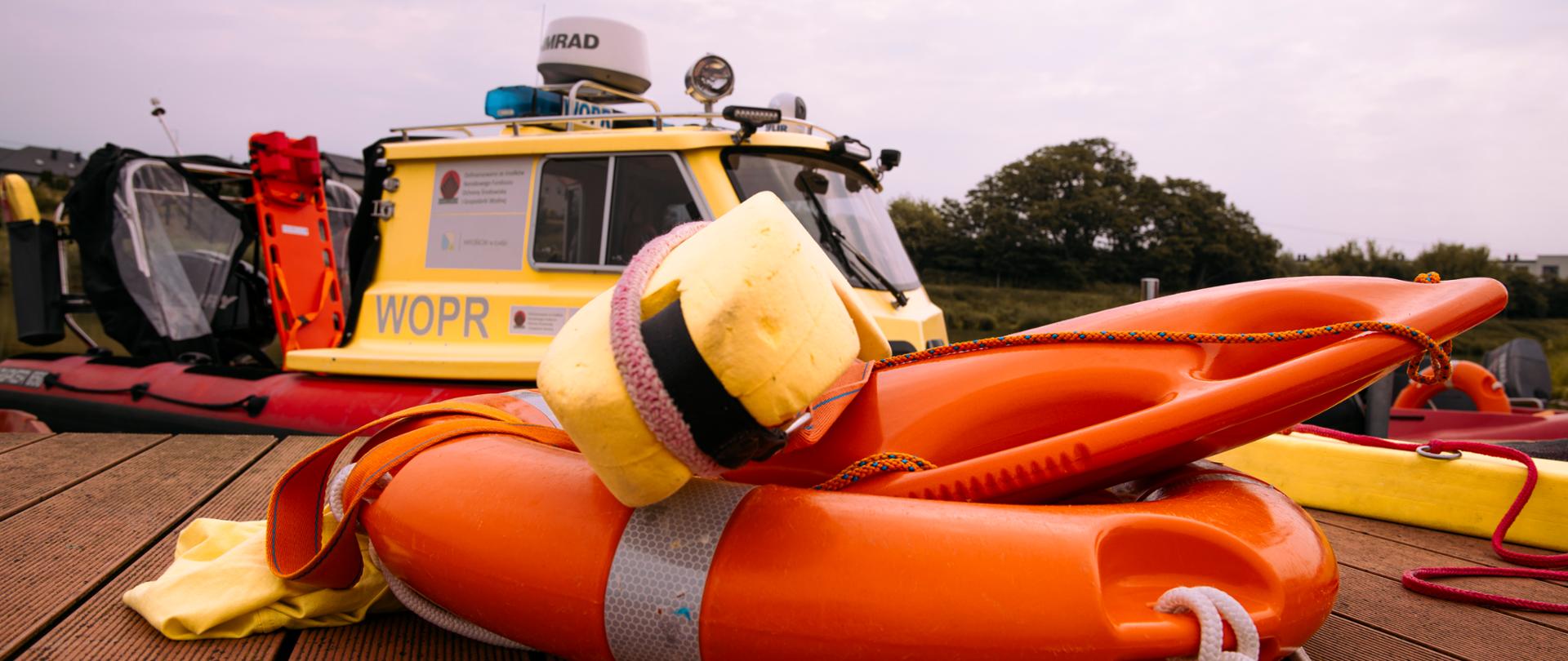 Wodny sprzęt ratunkowy 