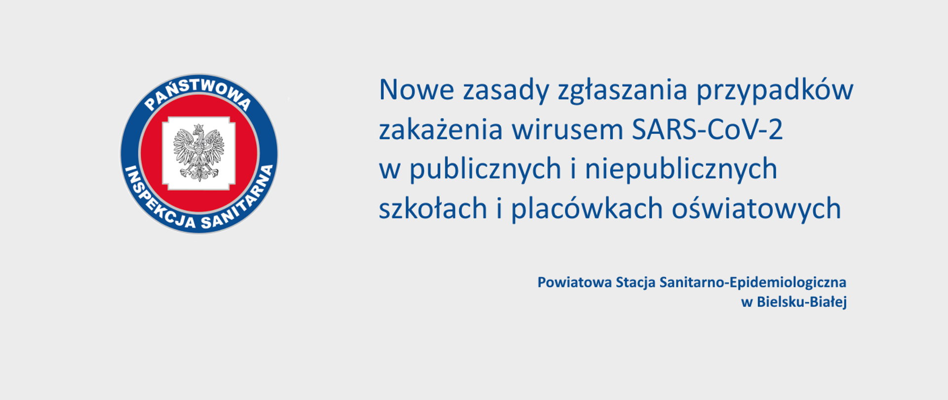 Nowe zasady zgłaszania przypadków zakażenia wirusem SARS-CoV-2 w publicznych i niepublicznych szkołach i placówkach oświatowych