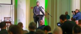 9 grudnia 2024 r. w Hotelu Bellotto w Warszawie, wicepremier - minister obrony narodowej Władysław Kosiniak-Kamysz, wziął udział w panelu pt. "Wizja Sił Zbrojnych 2039 a wnioski z konfliktu na Ukrainie". Fot. Krzysztof Niedziela/CO MON
