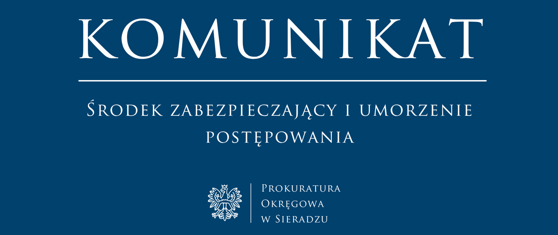 baner komunikat
