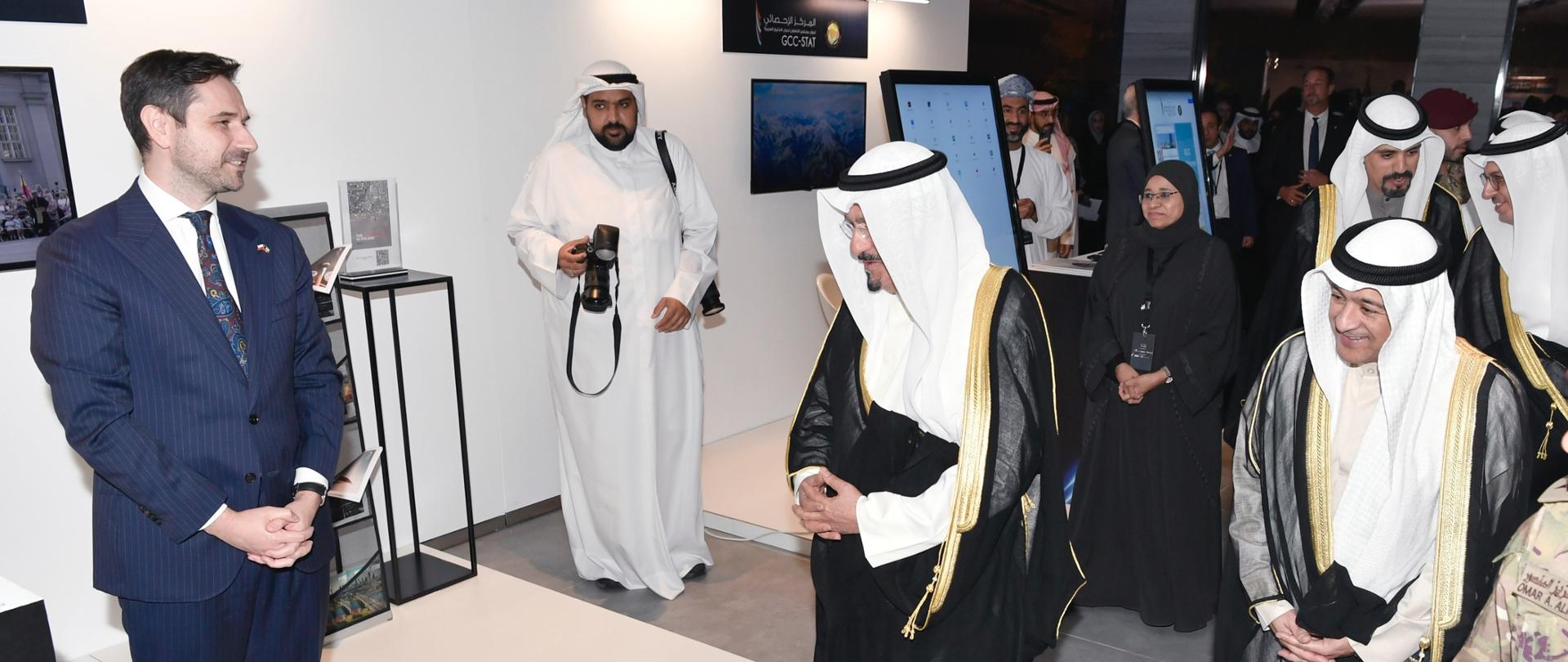 Premier Kuwejtu na polskim stoisku 