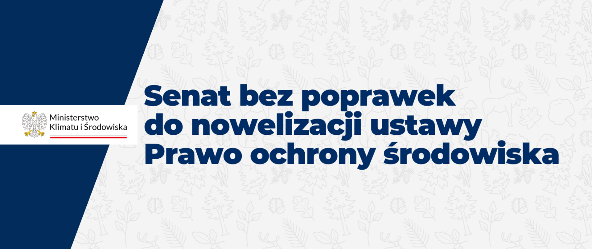 Senat bez poprawek do nowelizacji ustawy Prawo ochrony środowiska