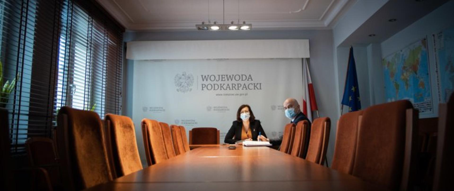 Posiedzenie Wojewódzkiego Zespołu Zarzadzania Kryzysowego