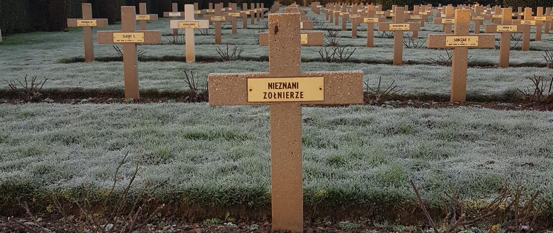 Obecny grób kaprala Ryszarda Chaniewskiego, fot. Jan Ambroziak/MKiDN