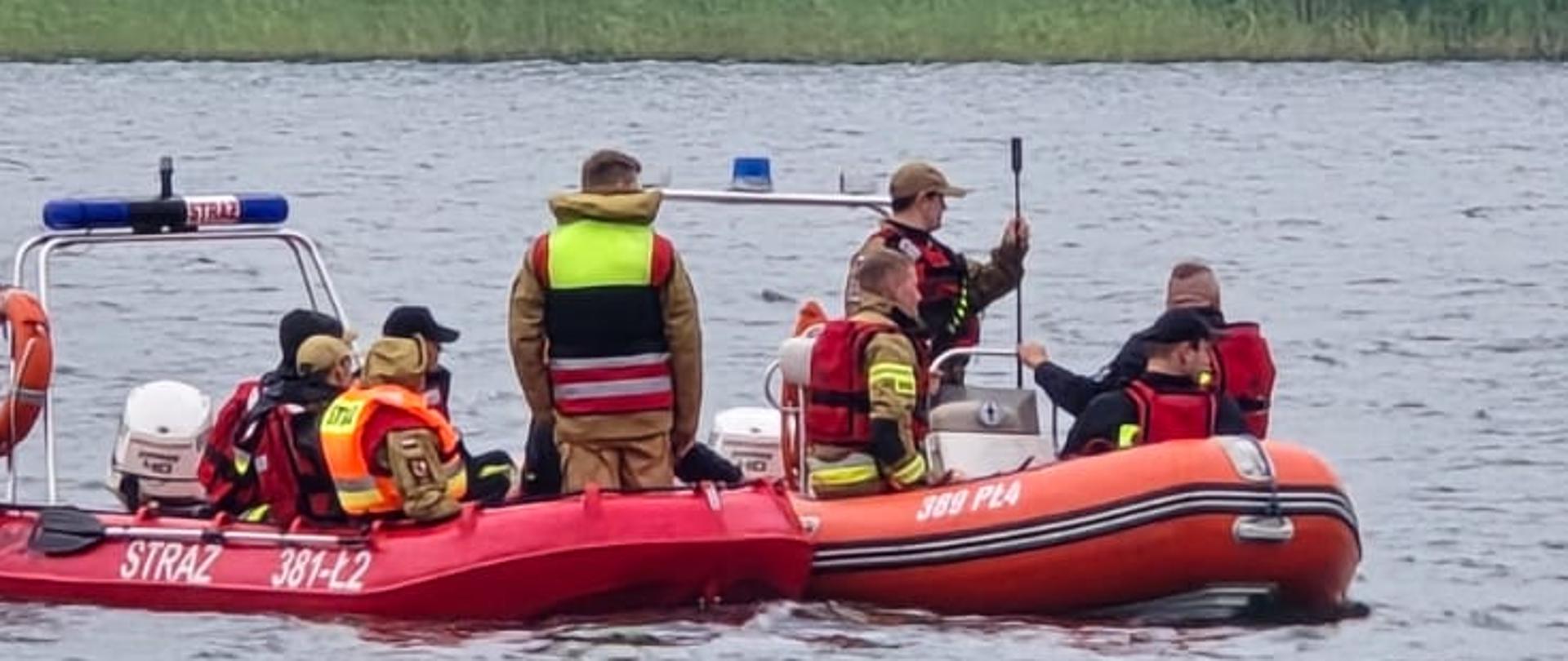 Ćwiczenia z zakresu ratownictwa wodnego przy udziale Specjalistycznej Grupy Ratownictwa Wodno-Nurkowego z Kościana.