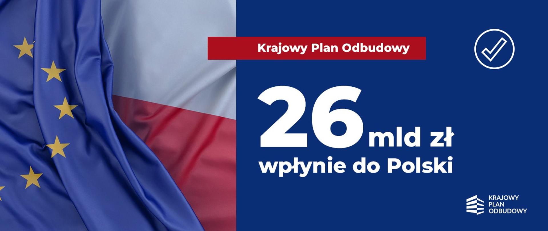 Do Polski wpłynie kolejne 26 mld zł z KPO