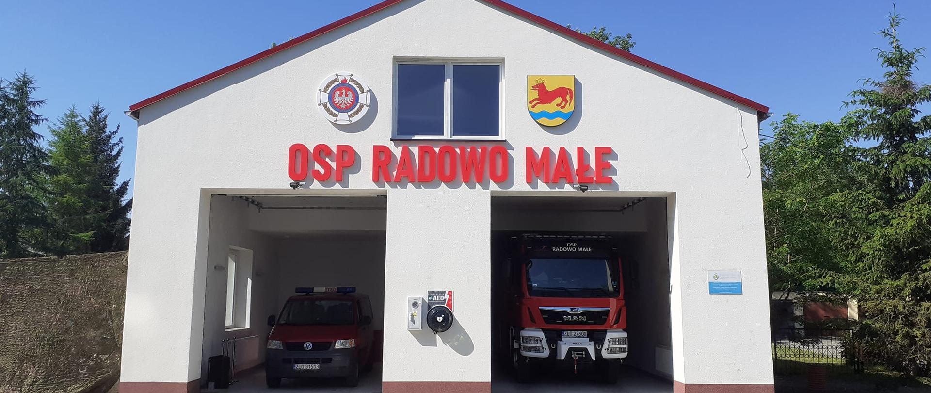 BUDYNEK OSP RADOWO MAŁE PO MODERNIZACJI
