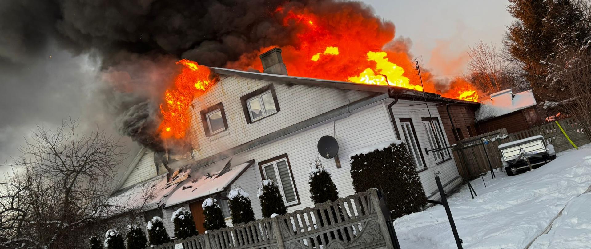 Pożar Nurzec-Stacja