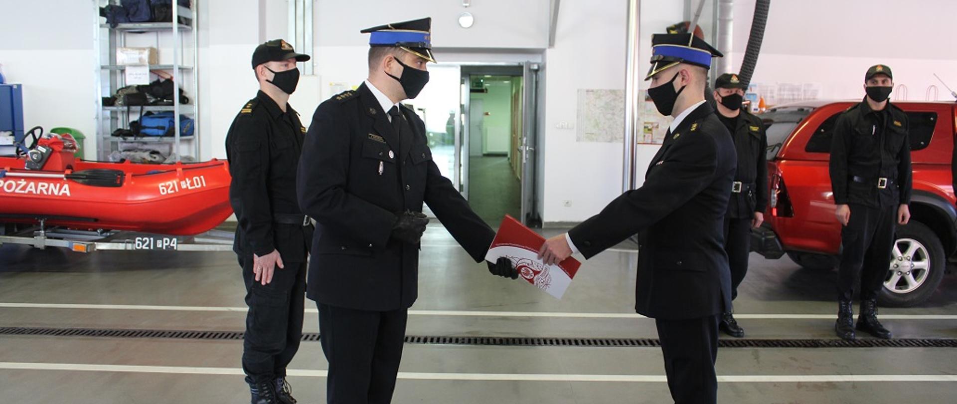 powierzenie pełnienia obowiązków dowódcy JRG przez komendanta powiatowego PSP w Turku