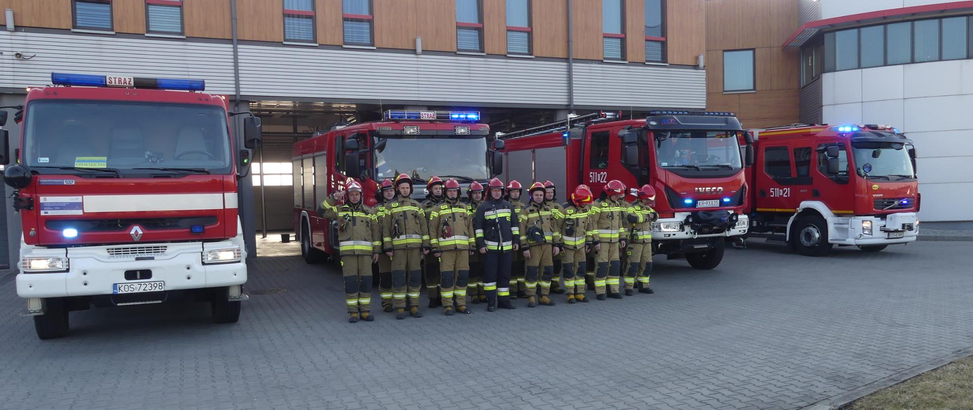 Minuta ciszy dla poległych strażaków z Ukrainy