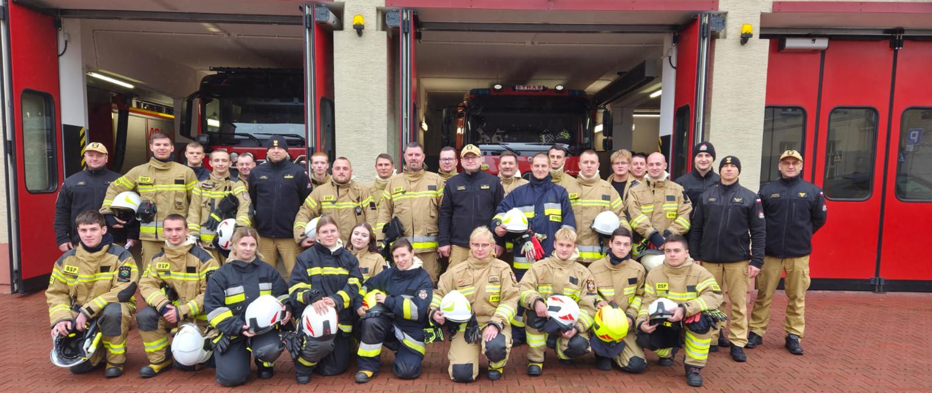 Zakończenie szkolenia podstawowego strażaków-ratowników OSP