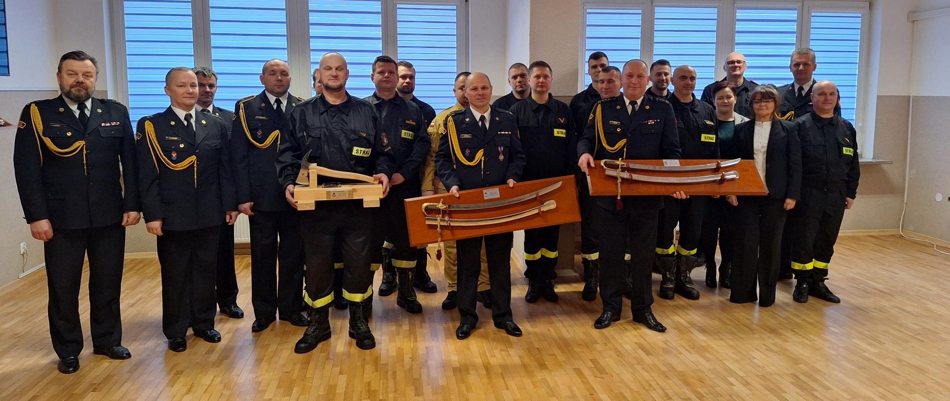 Uroczysta zbiórka zdanie obowiązków zastępcy komendanta