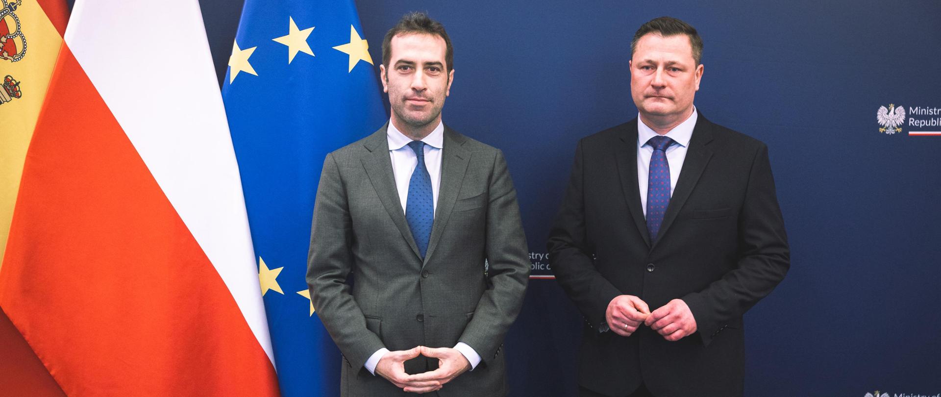 Minister Krzysztof Paszyk z hiszpańskim ministrem Carlosem Cuerpo