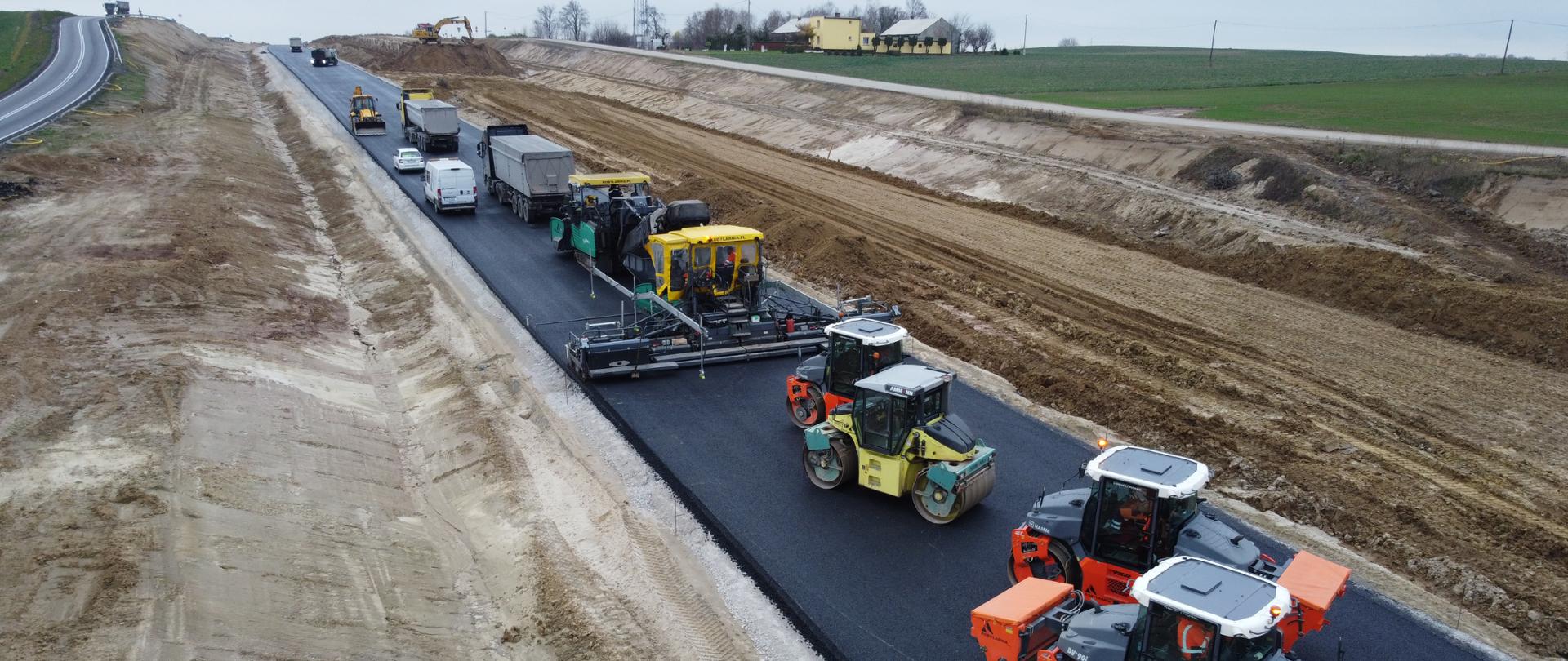 Budowa drogi S5 w m. Gruczno