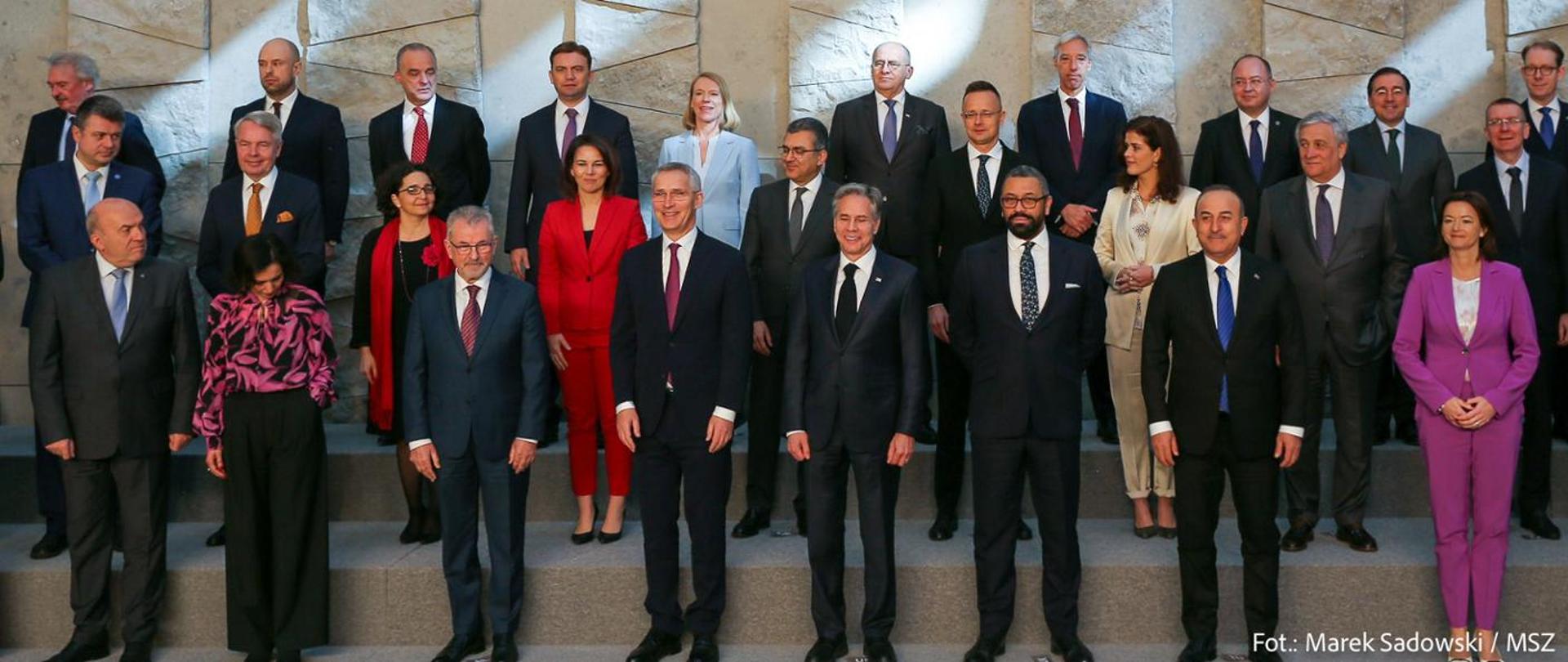 Ministrowie spraw zagranicznych NATO