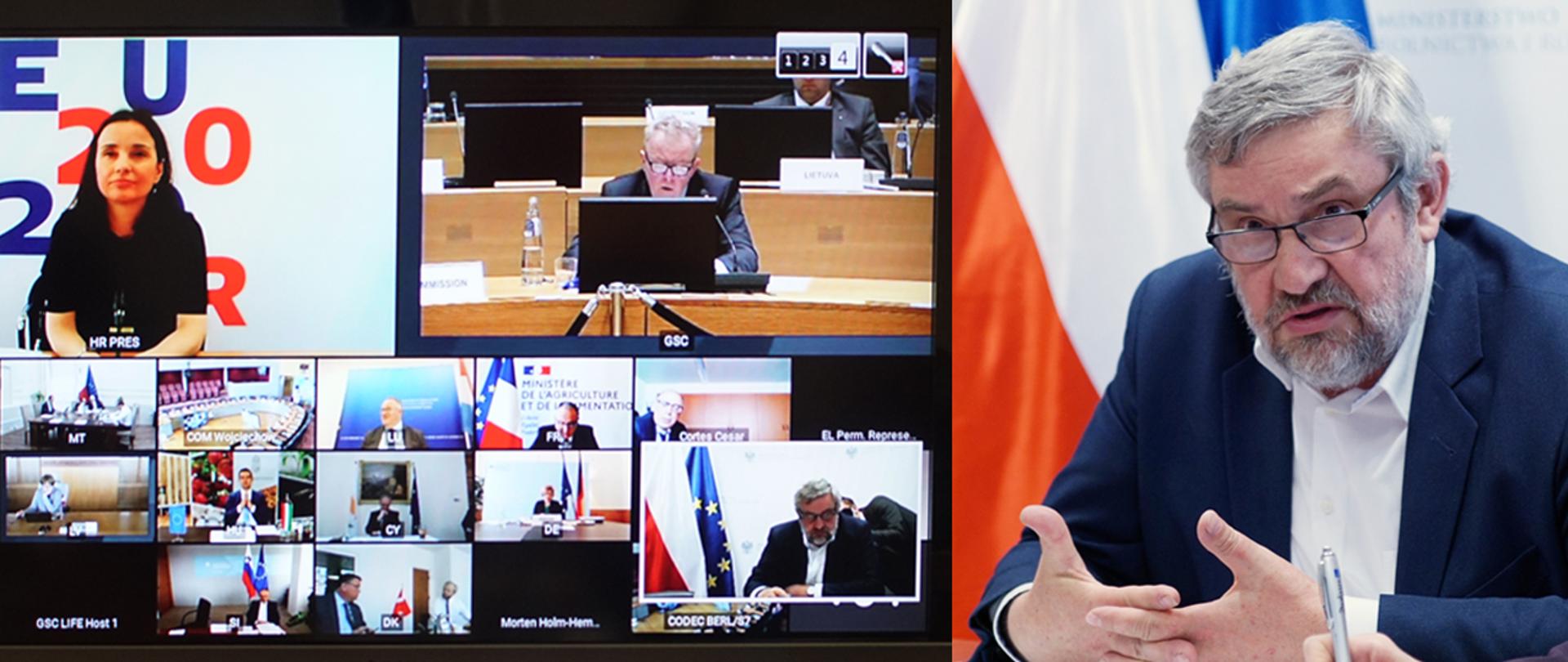 The Minister appeals to the EC for financial support for the poultry and pigmeat sectors