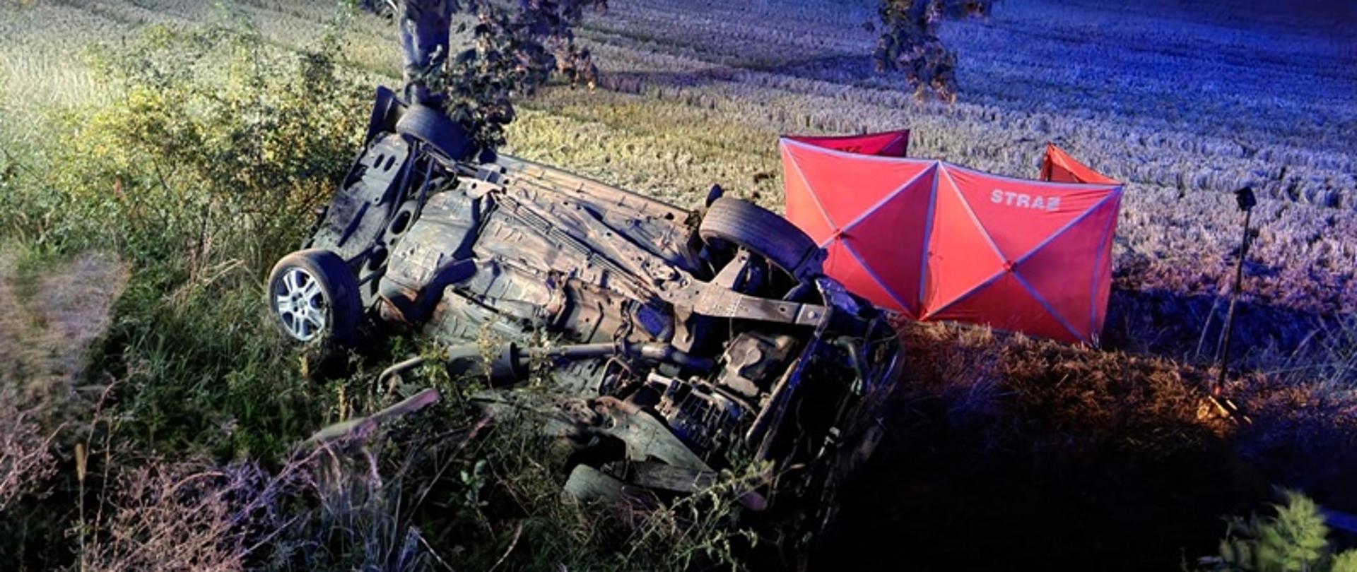 Wypadek drogowy - Zurzyce.