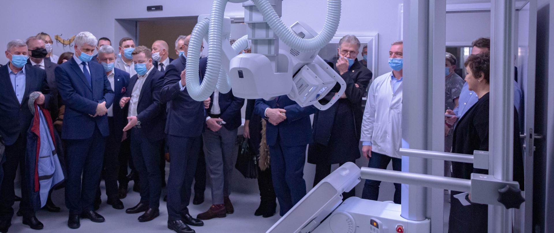 Otwarcie Oddziału Urazowo-Ortopedycznego oraz pracowni RTG w Szpitalu Ogólnym w Wysokiem Mazowieckiem