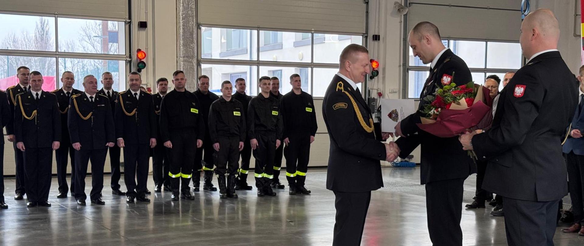 Przejście na zaopatrzenie emerytalne st. ogn. Mariusza Marcheli