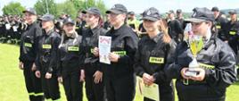 Gminne zawody sportowo-pożarnicze z udziałem naszych funkcjonariuszy