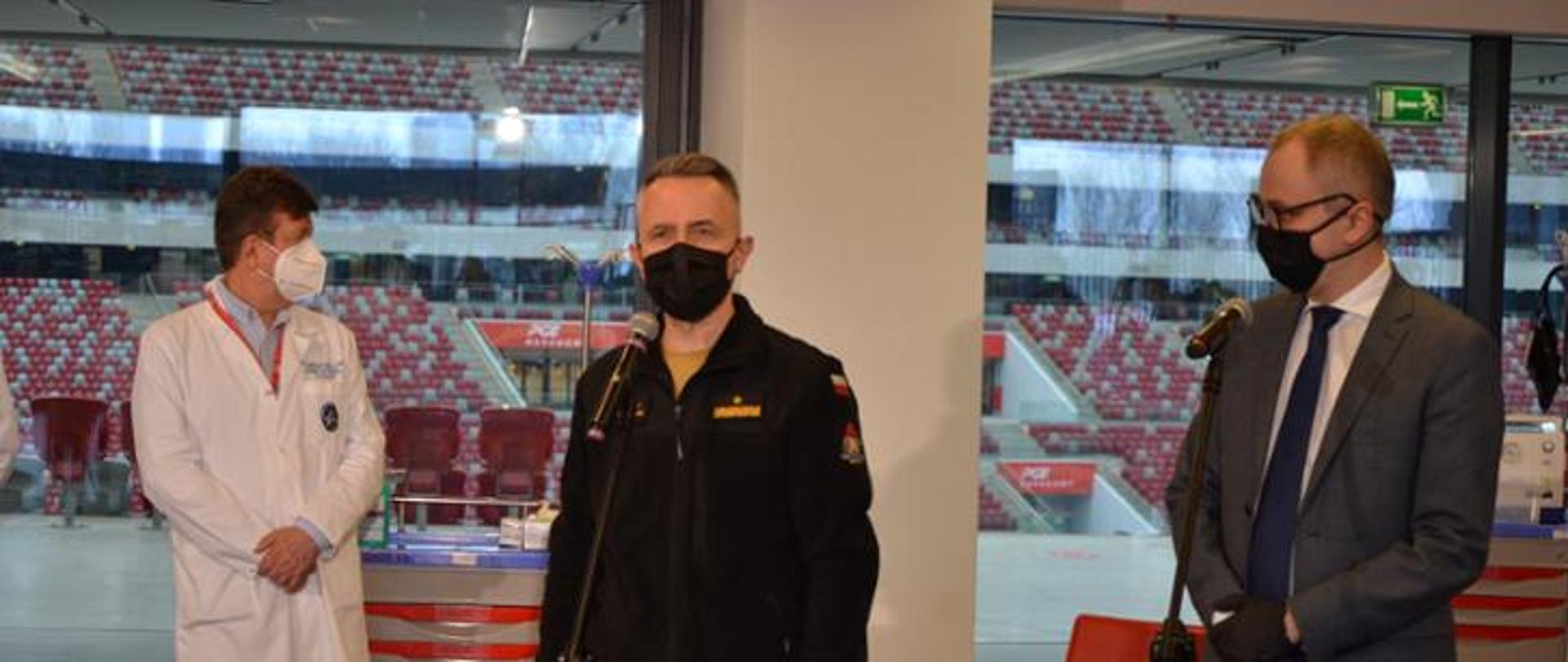 Komendant główny PSP rozpoczyna proces szczepień przeciw COVID-19.