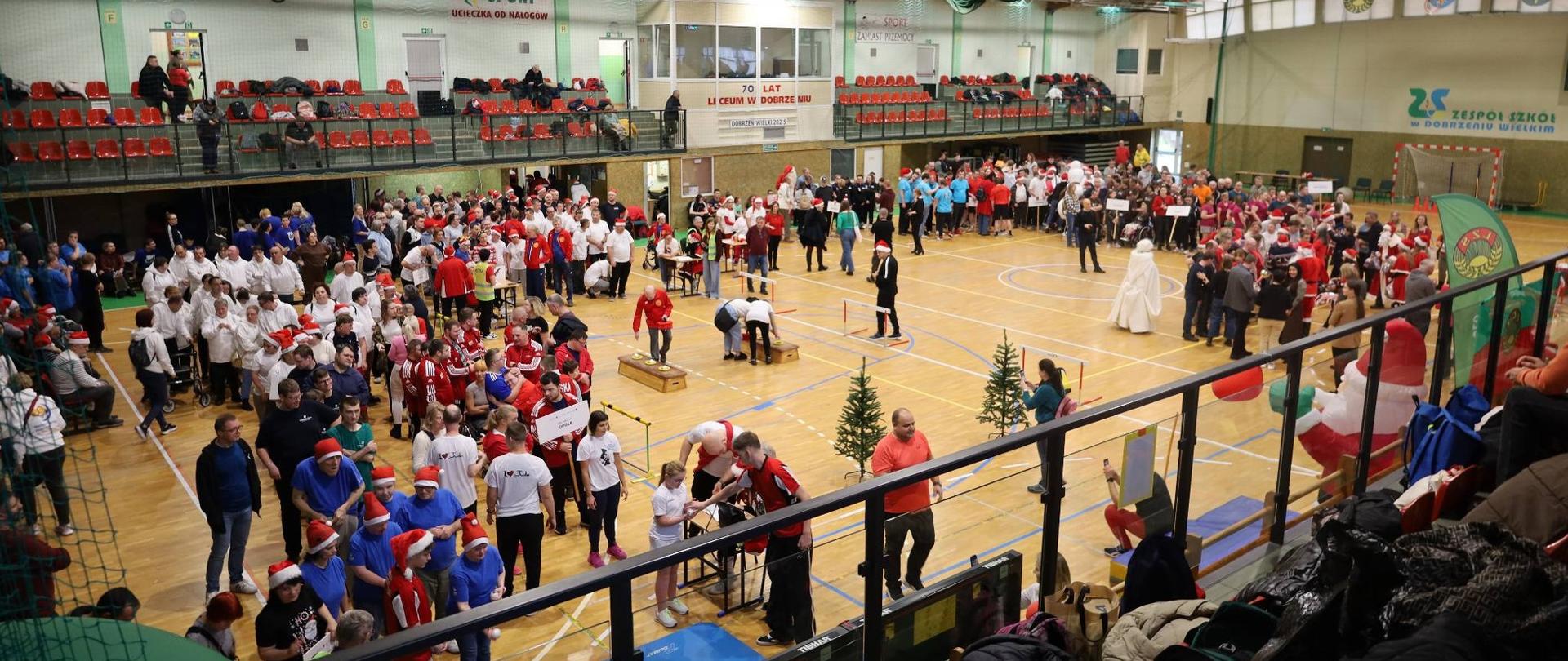  Mikołajkowe Igrzyska dla Osób z Niepełnosprawnościami „Bez Barier” w Dobrzeniu Wielkim