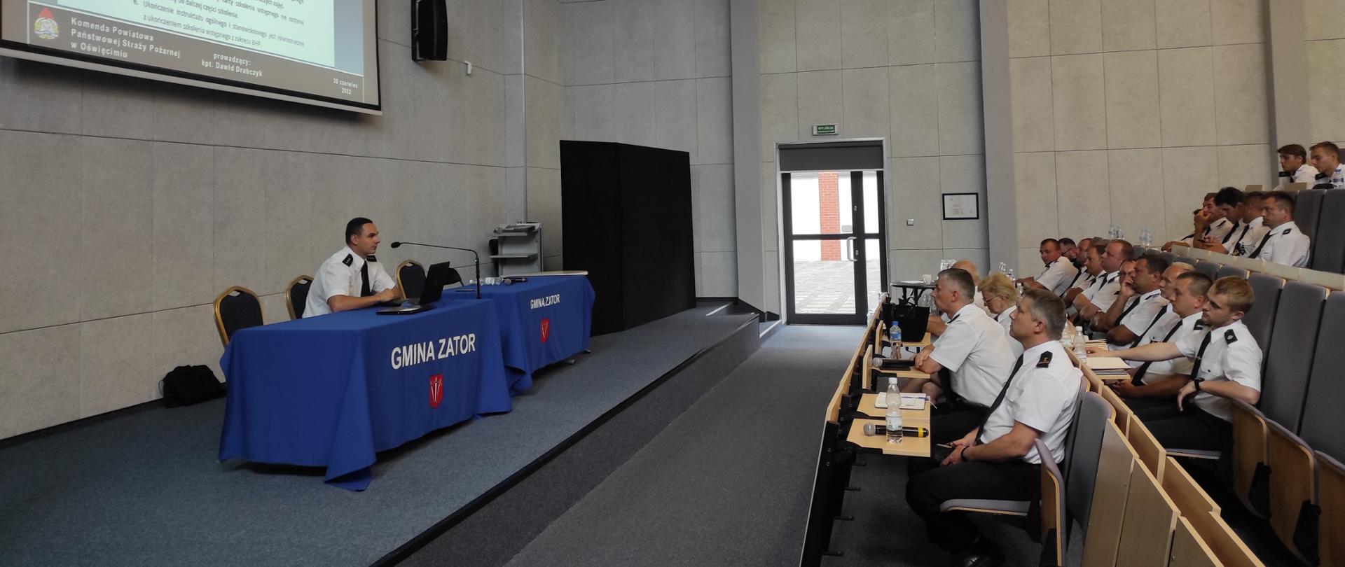 NARADA SZKOLENIOWA Z OSOBAMI FUNKCYJNYMI OSP