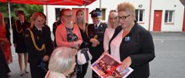 Uroczyste pożegnanie odchodzącej na emeryturę st. ogn. Elżbiety Teklińskiej – Głównej Księgowej w KP PSP Działdowo