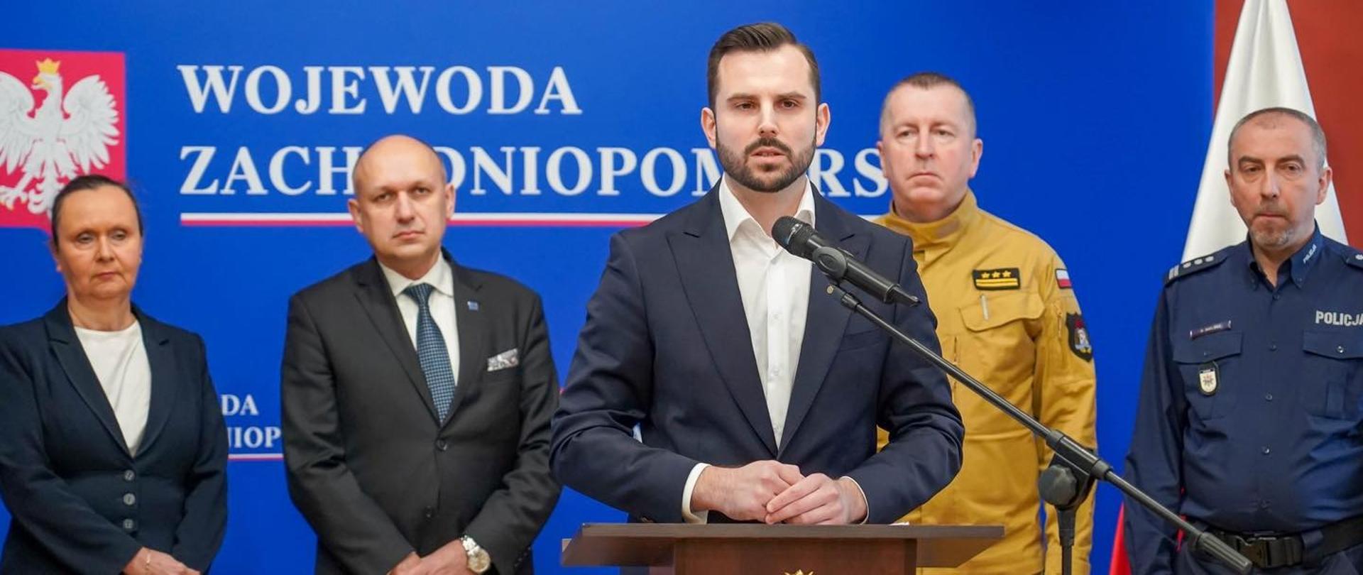 wicewojewoda i przedstawiciele służb oraz instytucji