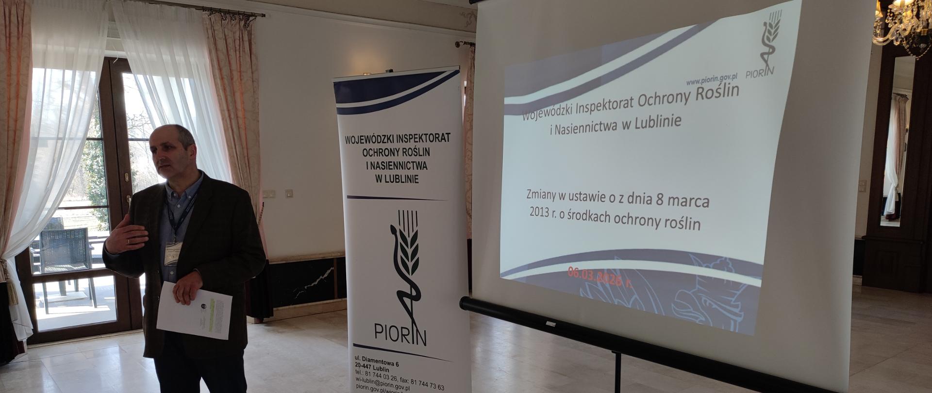 Inspektor WIORIN szkoli członków Spółdzielni CHMIEL