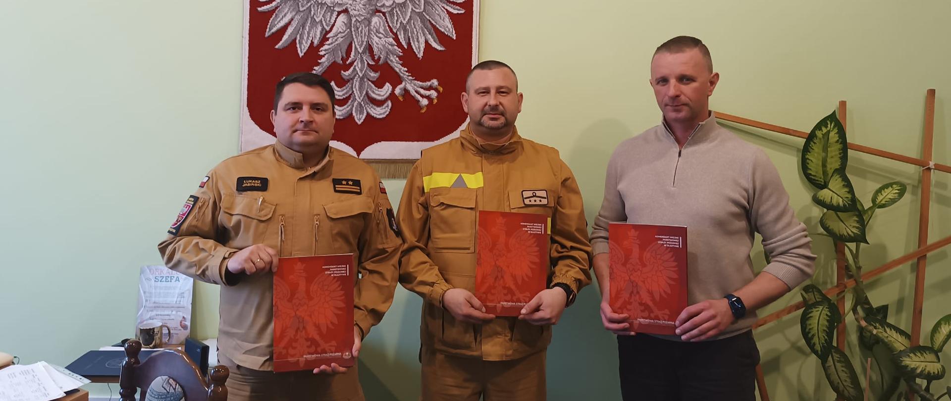 Podpisanie porozumienia w sprawie włączenia jednostki OSP Wójtówko do KSRG