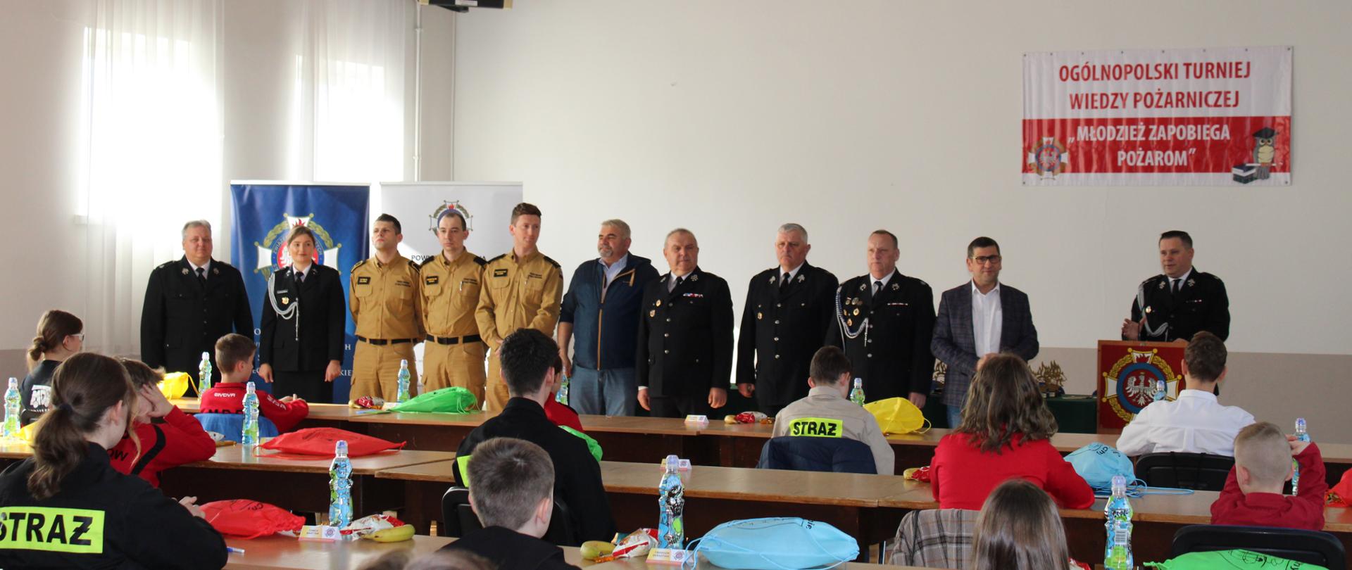 Eliminacje powiatowe Ogólnopolskiego Turnieju Wiedzy Pożarniczej „Młodzież zapobiega pożarom”