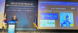 Polskie stoisko na EU-Korea Research and Innovation Day 2026