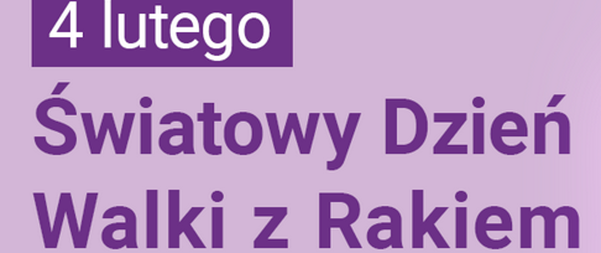 Światowy Dzień Walki z Rakiem